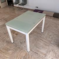 Tavolo vetro allungabile