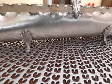 Porta grissini in peltro