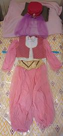 costume di carnevale Principessa Araba 8/9 anni