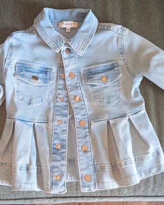 Giubbino di jeans per bambina Twinset tg. 128cm