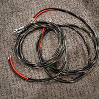 Coppia cavi di potenza (cavi per diffusori) 3 mt