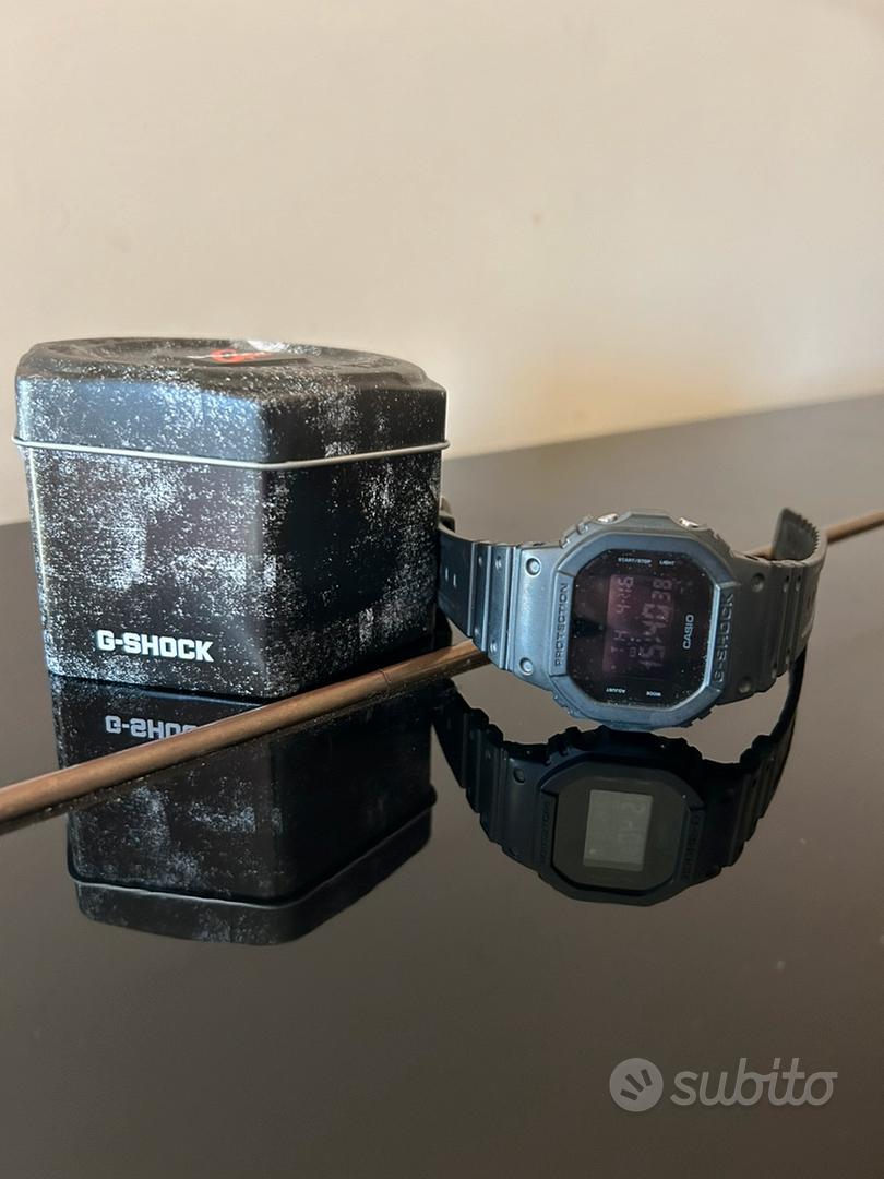Casio G-Shock DW-5600BB-1ER – Orologio Digitale Uomo Al Quarzo – Cassa 43mm, Cinturino In Resina Nera, Impermeabile 20 Bar