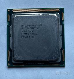 Cpu Intel i3-550