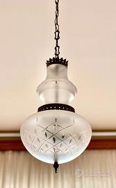 LAMPADARIO DI MURANO VINTAGE ANNI '50