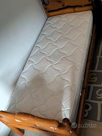 MATERASSO SINGOLO EMINFLEX E RETE IN DOGHE