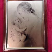 Quadro Donna con bimbo