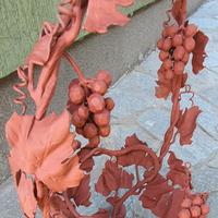 cestino in ferro battuto forgiato a mano primi 900