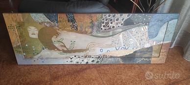 Quadro copia Klimt legno