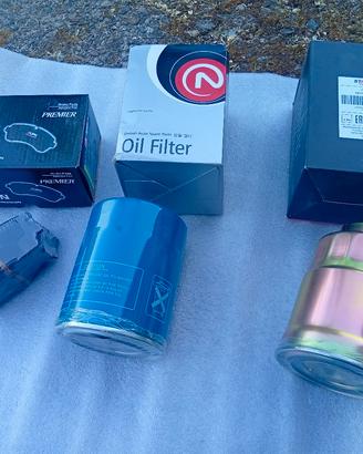 kit tagliando filtri e freni Mitsubishi Pajero 