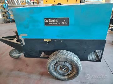 generatore moto saldatrice  gen set 10kw