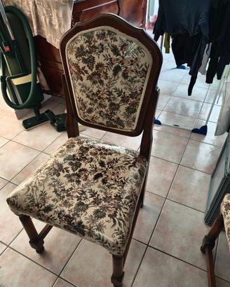 4 sedie vintage