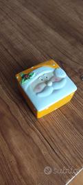 06 - scatola ceramica babbo natale vintage