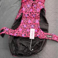 impermeabile trapuntato cappuccio removibile cane