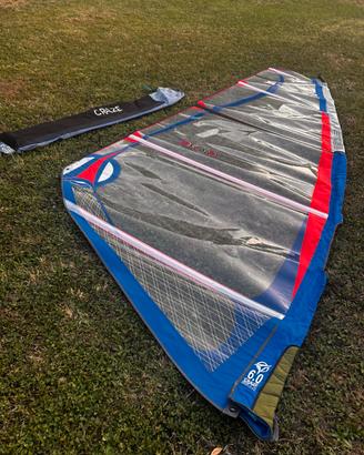 Vela windsurf Arrows CRAZE 6.0 rig completo