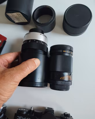  Macchine fotografiche obbiettivi come da foto