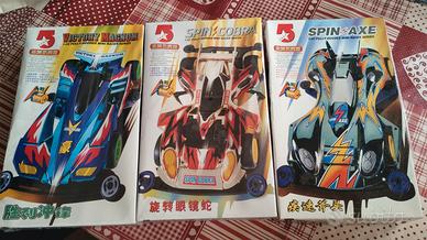 1:32 MINI RACES - VICTORY MAGNUM+SPIN COBRA+AXE