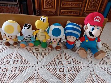 Peluche Super Mario Grandi e più piccoli 