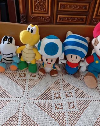 Peluche Super Mario Grandi e più piccoli 