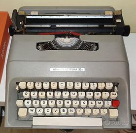 Macchina da scrivere Olivetti Lettera 35 L