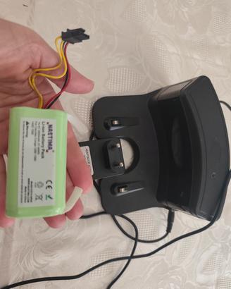 batteria robot aspirapolvere 
