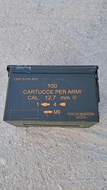 cassetta porta munizioni metallica