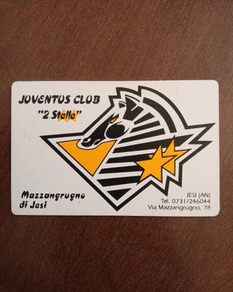 Tessera Juventus Club 2 Stelle Jesi 1995/96