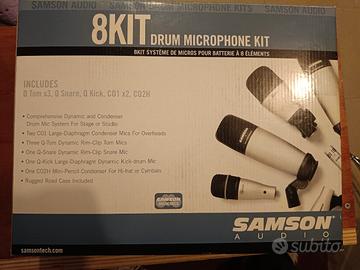 Microfoni Batteria Samson 8KIT