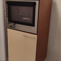 Forno con mobile a colonna 