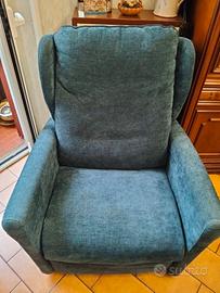 poltrona relax con telecomando 