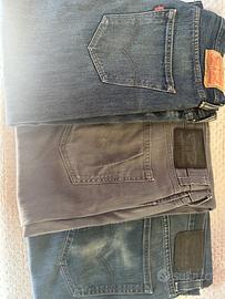 3 jeans levi’s taglia 46