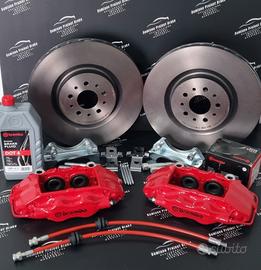 Kit Impianto Frenante 330 Pinze Brembo 4 Pompanti 