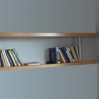 libreria orizzontale per stanza ragazzi o studio
