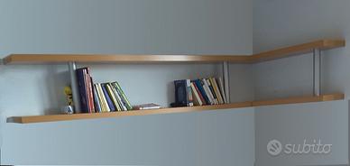 libreria orizzontale per stanza ragazzi o studio