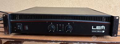 Amplificatore Lem procon 1000 plus