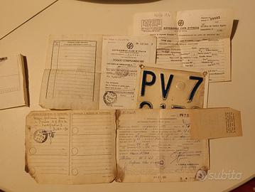 Moto Guzzi Stornello 4 marce documenti 