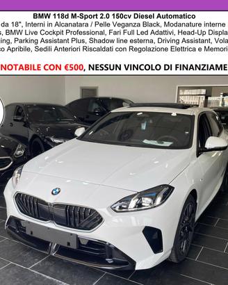 BMW Serie 1 118d M-Sport Tetto C18" msport New Mo