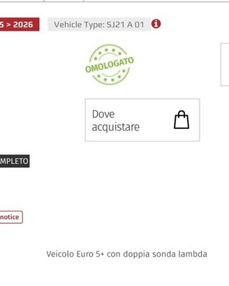 Scarico SR-1 TITANIO NERO Tmax 560 25/26 eu5+