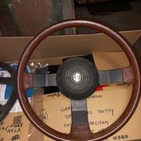 volante in radica alfaromeo d'epoca 