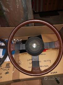 volante in radica alfaromeo d'epoca 