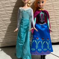 Bambole Elsa e Anna di Frozen