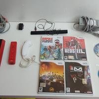 Nintendo Wii Mini Red Console Perfetta Completa