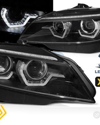Fari anteriori xenon bmw z4 e89 angel eyes 3d led