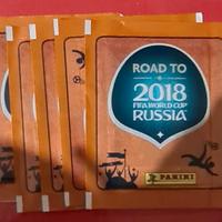 Bustine calciatori panini road to Russia 2018