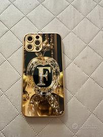 Cover per hiPhone 12ProMax colore oro