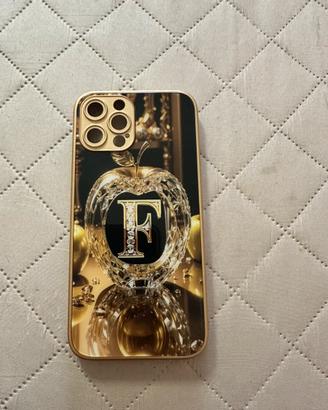Cover per hiPhone 12ProMax colore oro