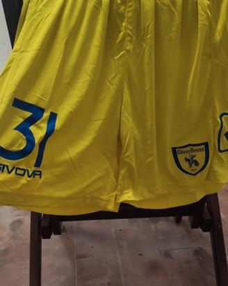 pantaloncini match worn Chievo 