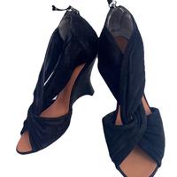 Sandali vera pelle camoscio n 36 Apepazza nuovo