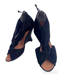 Sandali vera pelle camoscio n 36 Apepazza nuovo