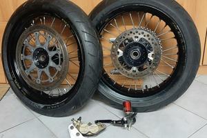 Cerchi e kit motard 17" Honda Cr/Crf