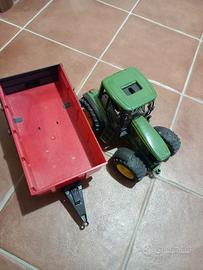 bruder trattore e rimorchio 